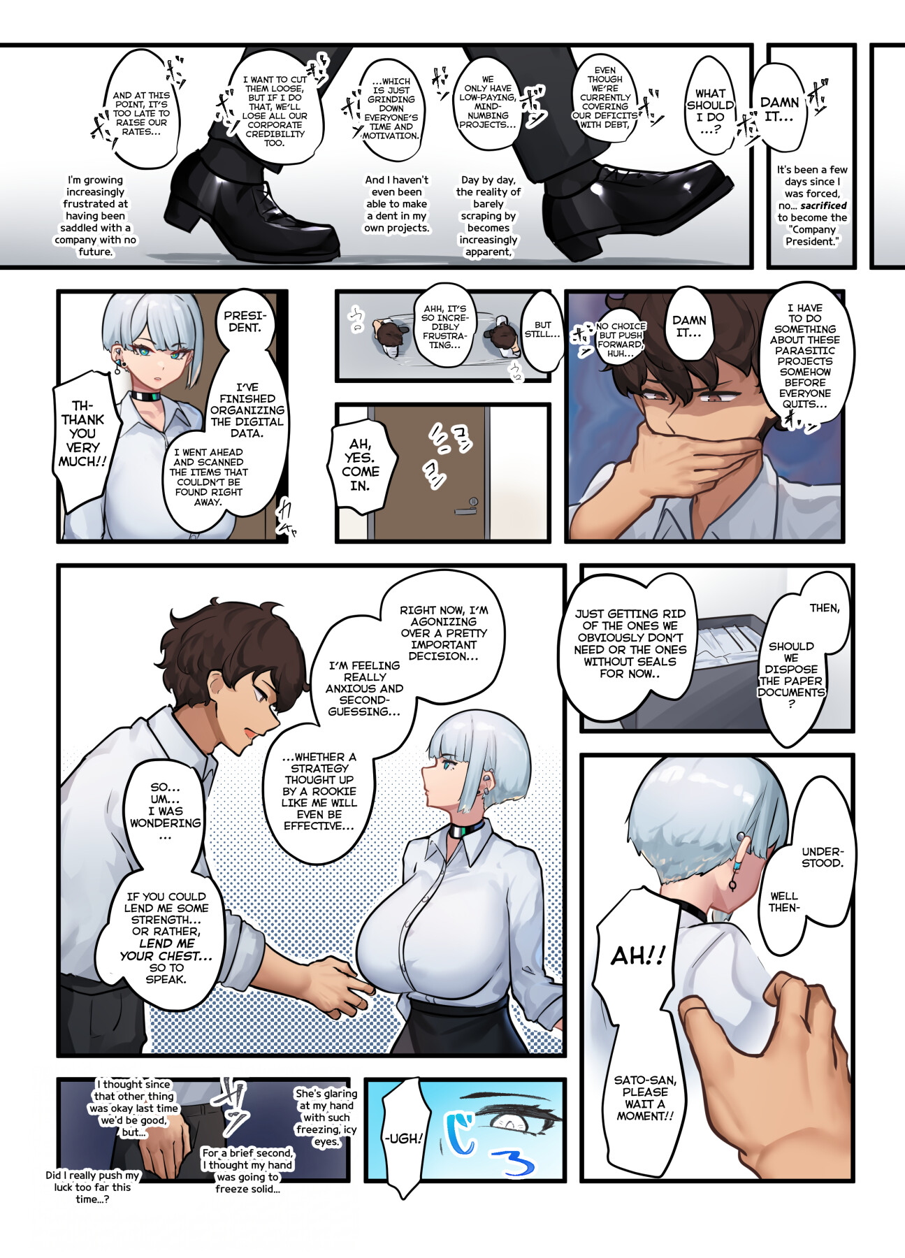 Hentai Manga Comic-Is That A President's Order?-Read-17
